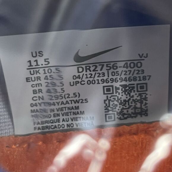 Nike Rival Jump Track & Field Jumping Spikes DR2756-400 Men's Size 11.5 - Picture 8 of 8